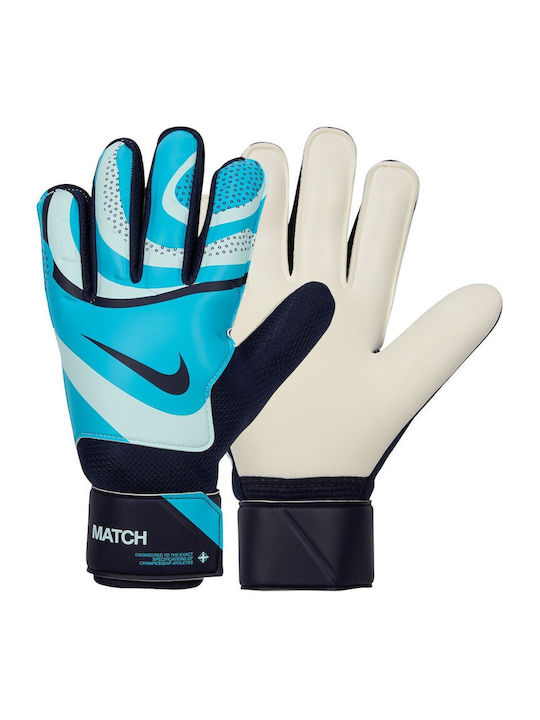 Nike Match Γάντια Τερματοφύλακα Ενηλίκων Μπλε