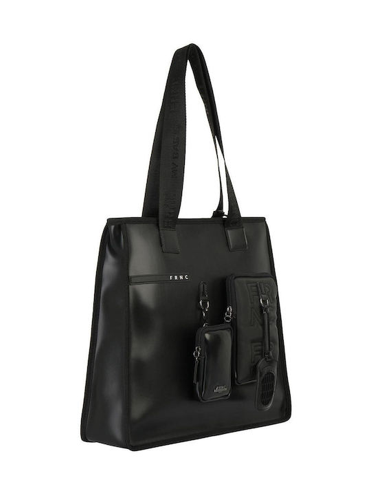 FRNC Damen Tasche Schulter Schwarz