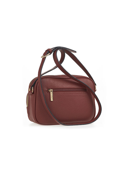 Verde Women's Bag Crossbody Burgundy