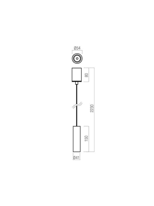 Redo Group Takto Pendant Light LED with Warm White Light Silver