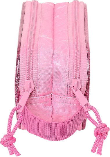 Safta 812310513 Barbie Girl Stoff Federmäppchen Pink
