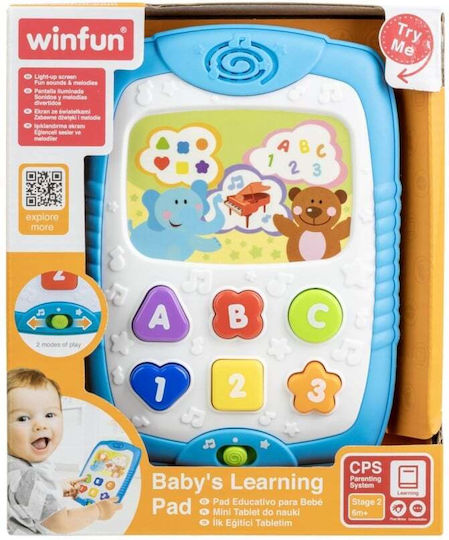 Winfun Laptop-Tablet pentru Bebeluși cu Muzică și Sunete pentru 6++ Luni