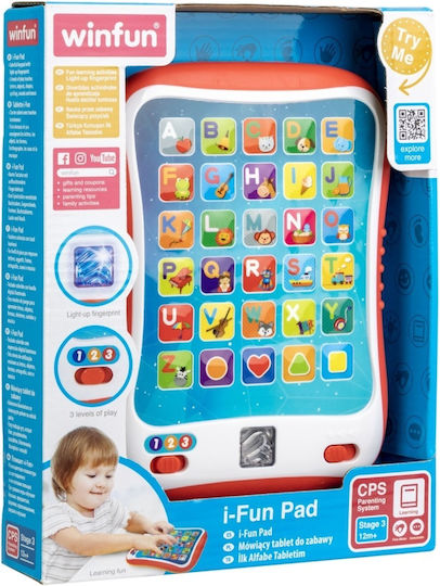 Winfun Baby-Laptop-Tablet mit Musik, Licht und Geräuschen für 12++ Monate