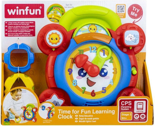 Winfun Παιχνίδι Στοίβαξης Ρολοι με Φως και Ήχους για 9+ Μηνών