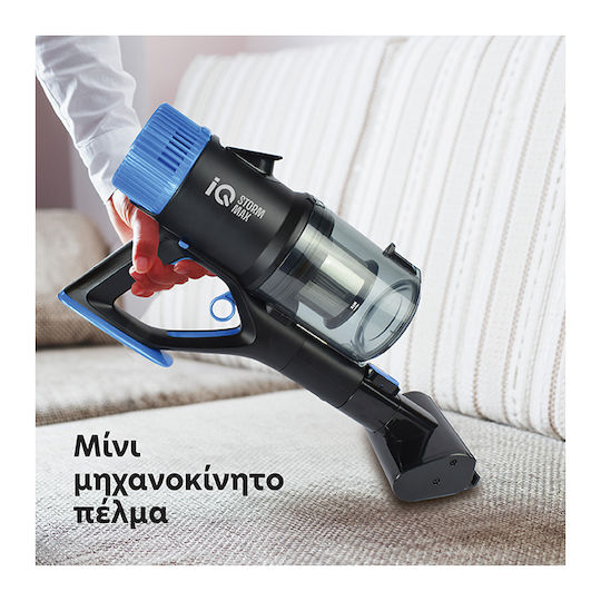 IQ Storm Max Rechargeable 2 in 1 Stick & Handheld Vacuum 37V Blue