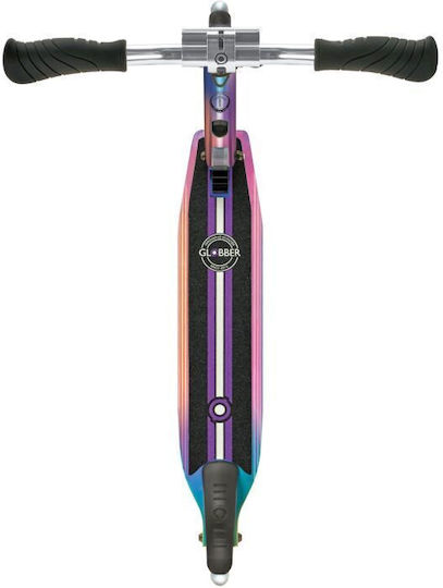 Globber Scuter Copii Pliabil Flow Element Lights 2 Roți Pentru 5+ Ani Neochrome
