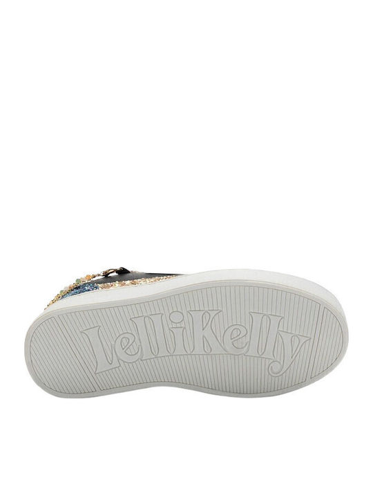 Gioiello Kids Sneakers with Scratch Black