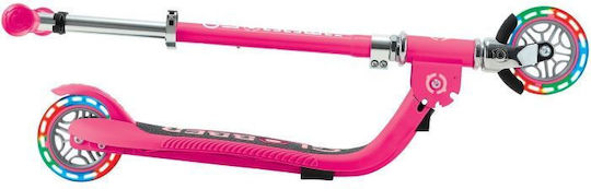 Globber Kids Foldable Flow 2-Wheel Scooter for 3+ Years Fuchsia