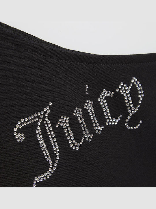 Women's Blouse with One Shoulder Black