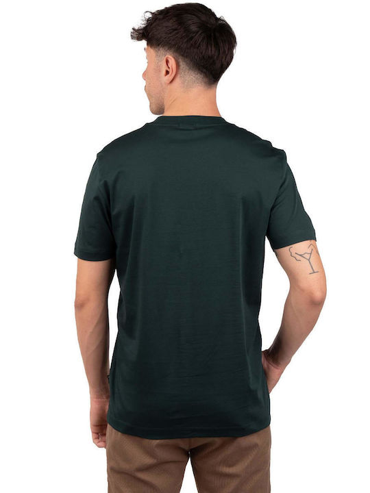 Hugo Boss Jersey T-shirt Bărbătesc cu Mânecă Scurtă Verde