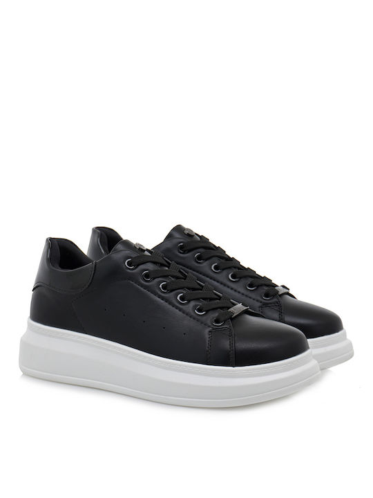 JK London Sneakers Black White