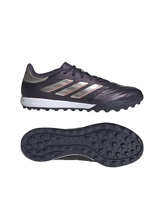 Adidas Copa Pure 2 League TF Scăzut Pantofi de Fotbal cu talpă cu crampoane Negre