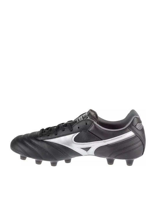 Mizuno Morelia Ii Pro Ποδοσφαιρικά Παπούτσια με Τάπες FG Μαύρα