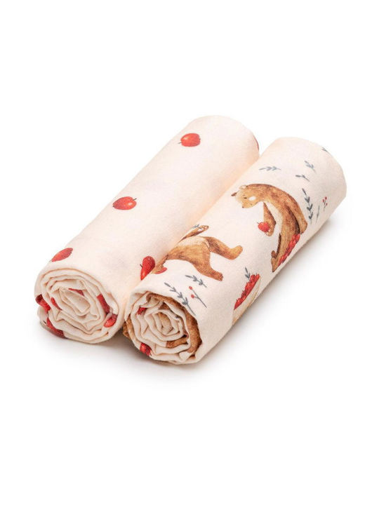 T-tomi Muslin Burp Cloths Beige