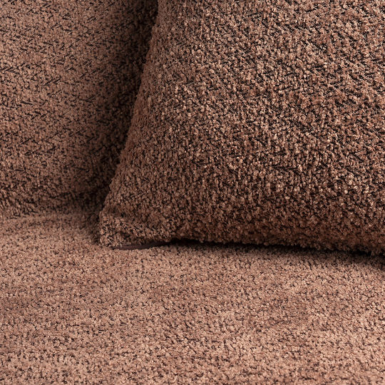 Beauty Home Lamb Art 8570 Armchair Throw Chenille 180x170cm Pink 8570MON