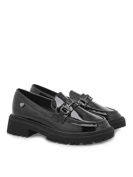 Exe Women's Loafers in Black Color