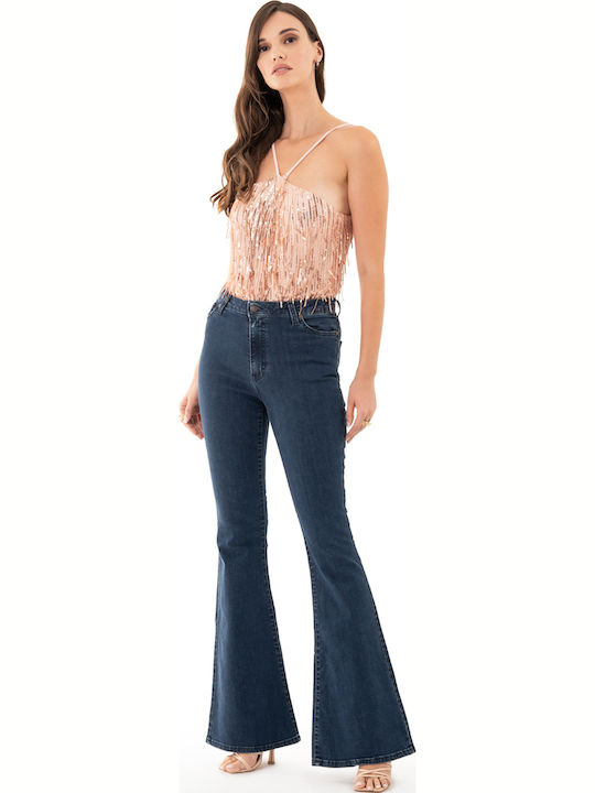 Strapless Bodysuit Pink