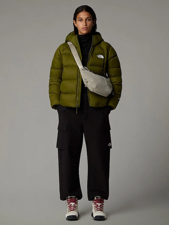 Hyalite Κοντό Γυναικείο Puffer Μπουφάν για Χειμώνα Forest Olive