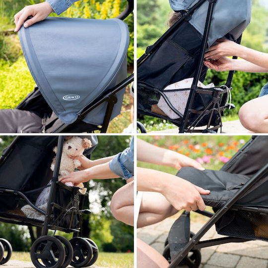 Graco EZLite Umbrella Stroller Suitable for Newborn Mint 6.6kg