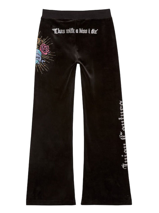 Juicy Couture Pantaloni de trening pentru femei Negru