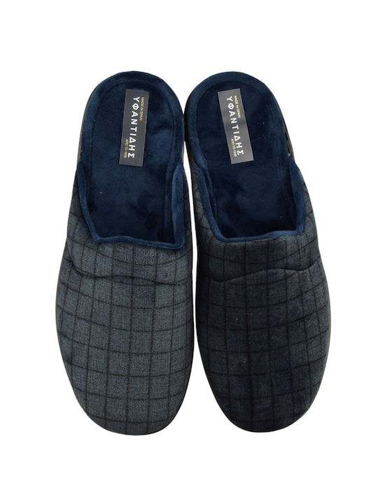 Yfantidis Men's Slipper Blue