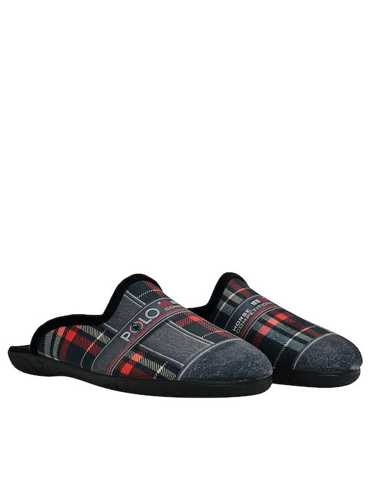 Adam's Shoes Men's Slipper Black