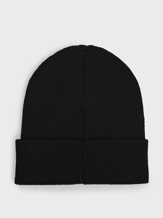 Hugo Boss Beanie Beanie Knitted in Black color