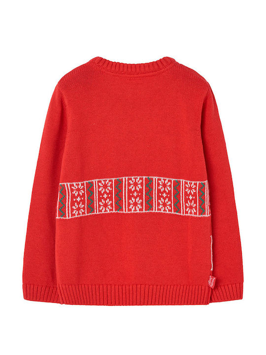 Boboli Kids Sweater Long Sleeve Red