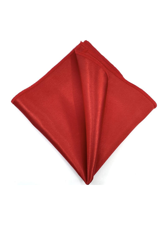 Legend Accessories Σετ Ανδρικής Γραβάτας Μονόχρωμη σε Κόκκινο Χρώμα