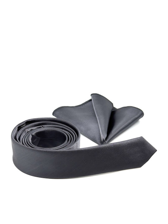 Legend Accessories Herren Krawatten Set Monochrom in Gray Farbe