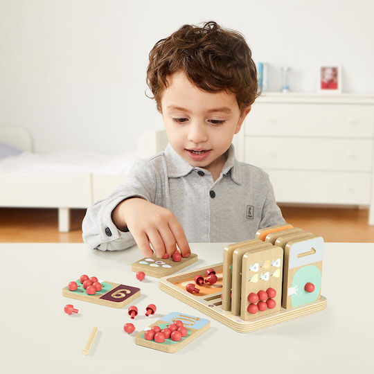 Topbright Fruit Trees Educational Game Knowledge made of Wood for 3+ years Years Old
