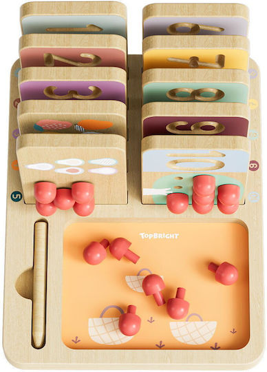 Topbright Fruit Trees Educational Game Knowledge made of Wood for 3+ years Years Old
