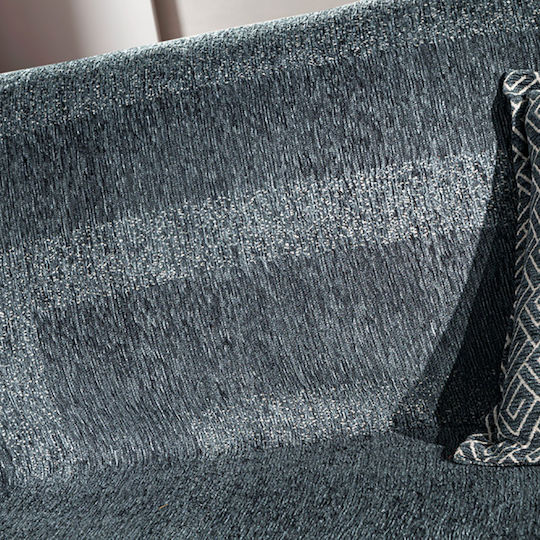 Guy Laroche Victor Three-Seater Sofa Throw Chenille 180x300cm Petrol
