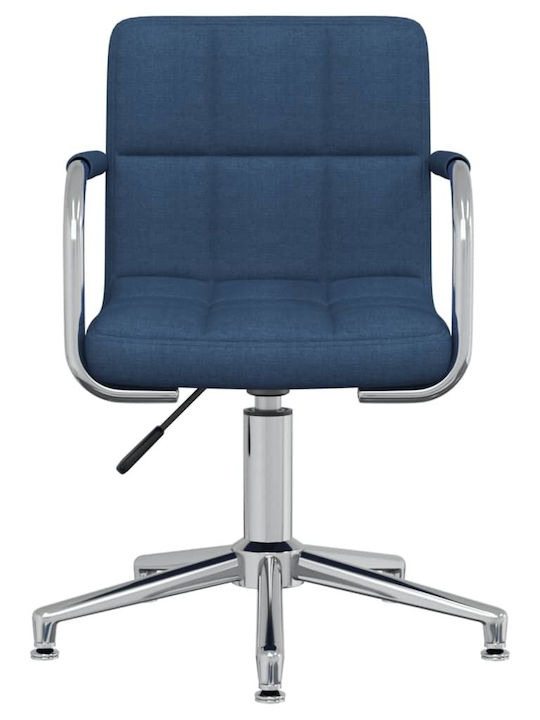 Rotating Chair Visitor in Blue Color 48x47x74cm 1pcs