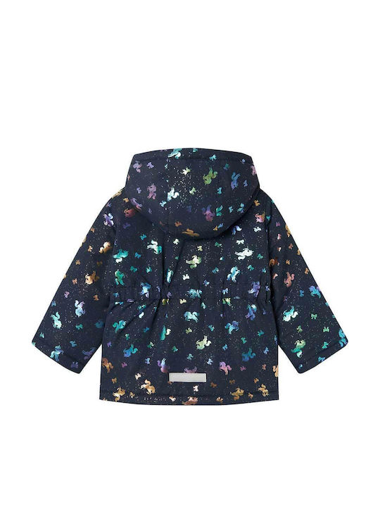 Kids' Casual Jacket with Hood Dark sapphire