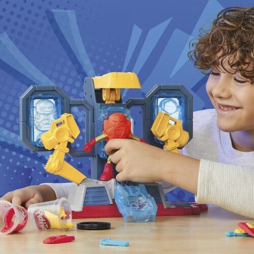 Hasbro Play-Doh Plasticine - Marvel Hulk Smash And Squish Game for 4+ Years