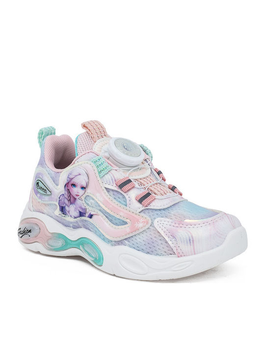 Παιδικά Sneakers με Σκρατς Ροζ