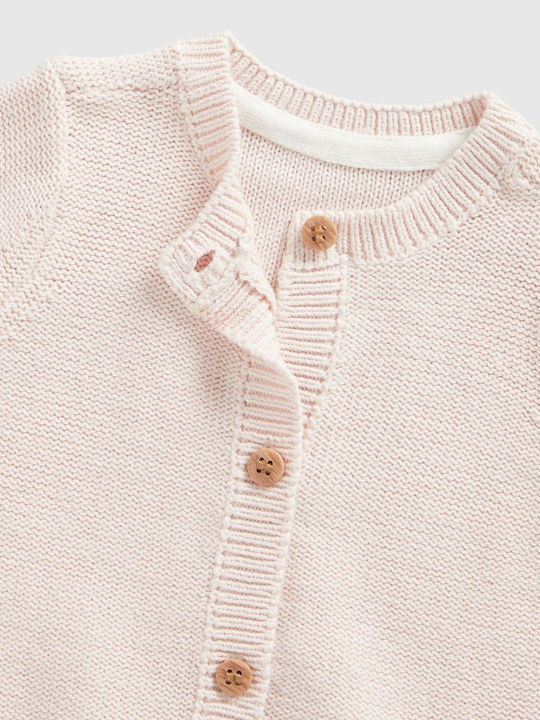 Cardigan pentru copii De bumbac Roz