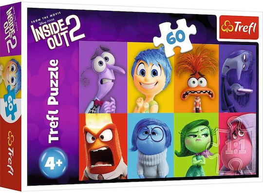 Puzzle Trefl 60 Disney Inside Out 2 Kids' Emotions