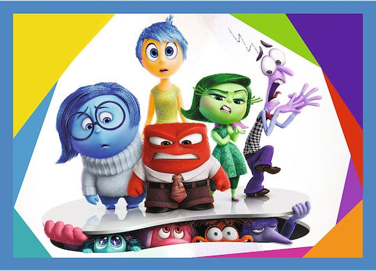 Puzzle Trefl 4în1 Disney Inside Out 2 O lume plină de emoții
