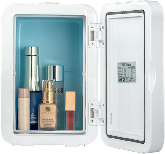 XO CZ015 Kosmetik-Kühlschrank 8lt Mit Spiegel Mit LED-Beleuchtung & Heizfunktion Weiß 55W
