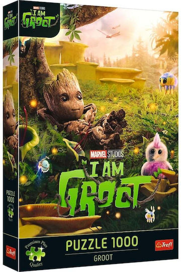 Puzzle Trefl 1000 Premium Plus Marvel Groot