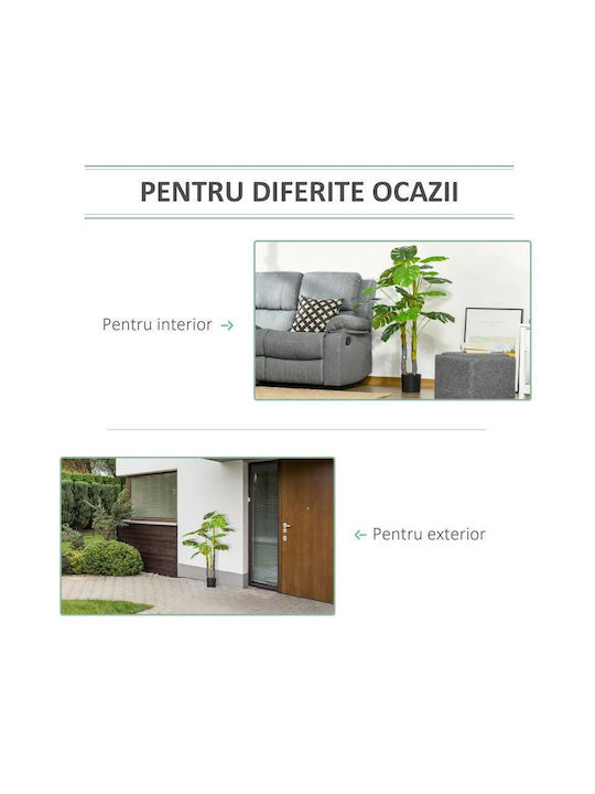 Изкуствено растение в саксия Monstera Green 120см