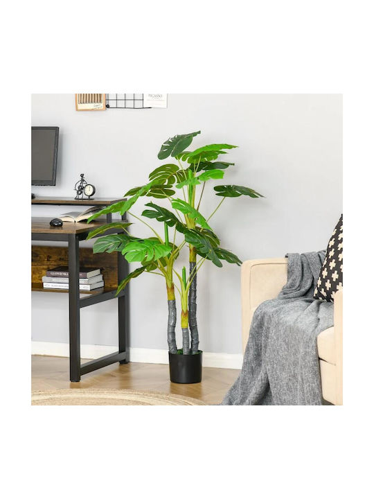 Изкуствено растение в саксия Monstera Green 120см