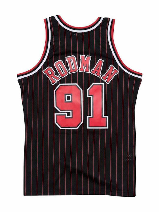 Mitchell & Ness Bluza Sportivă pentru Bărbați Fără Mâneci Black