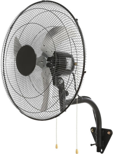 Wall Fan 70W 49cm Diameter Black