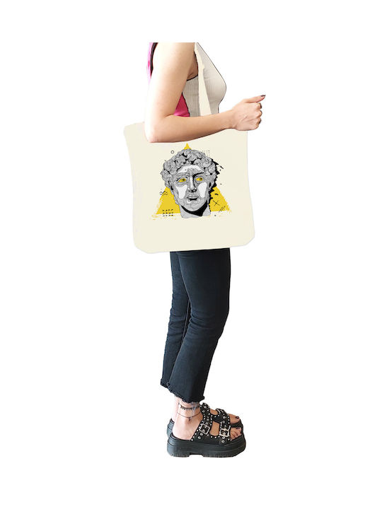 Pop Culture Shopping Bag Ancient Greece Natural