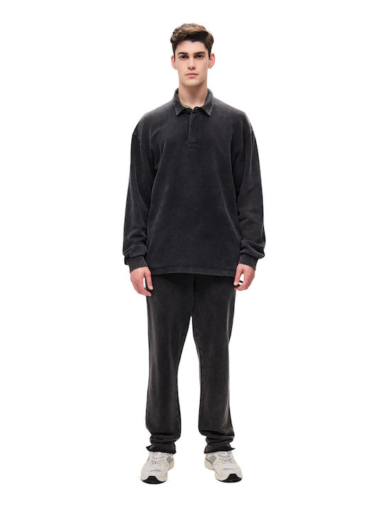 Sweatpants with Elastic Black