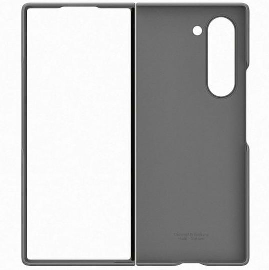 Samsung Umschlag Rückseite Silikon Gray (Galaxy Z Fold6)