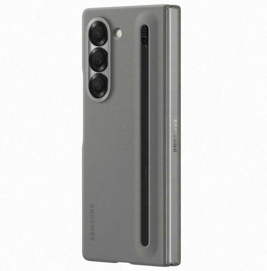 Samsung Umschlag Rückseite Silikon Gray (Galaxy Z Fold6)